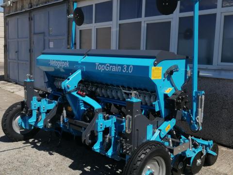 TopGrain-3 m műtrágyaszórós aprómag vetőgép