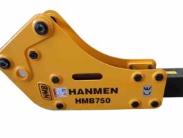 Hanmen HMB680 Bontókalapács JCB 3CX,  4CX,  Volvo,  Komatsu,  CAT Törőfej
