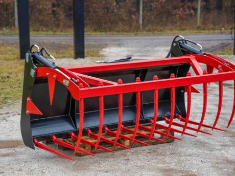 Merlo Manitou Bobcat Jcb CAT teleszkópos gépre új trágyavilla Krokodil 240 cm Merlo Manitou Bobcat Jcb CAT teleszkópos gépre új trágyavilla Krokodil 240 cm