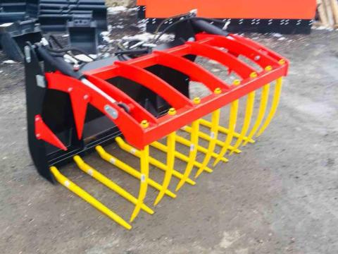 Bobcat trágyavilla 140cm Jcb 1CX CAT Gehl Manitou Csúszókormányzású