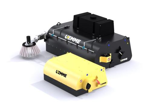 Seprőgép - UEMME - MANTA MINI/STD 110-180 cm szélesség Seprőgép - UEMME - MANTA MINI/STD 110-180 cm szélesség