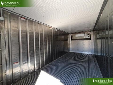 Hőszigetelt, klimatizált raktárkonténer 20’ méretben Hőszigetelt, klimatizált raktárkonténer 20’ méretben