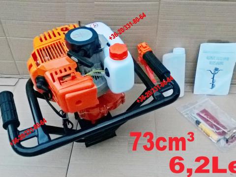 Gödörfúró talajfúró 73 cm³/4, 5 kW Haina H-1901.02 - Földfúró 1 vagy 2 felhasználós fúrógép Gödörfúró talajfúró 73 cm³/4, 5 kW Haina H-1901.02 - Földfúró 1 vagy 2 felhasználós fúrógép