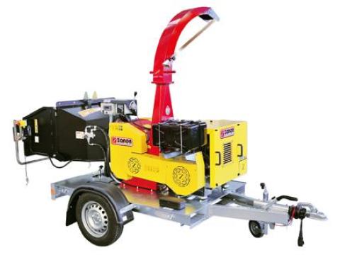 Zanon BIO 160 B vontatott dízelmotoros ágdaráló