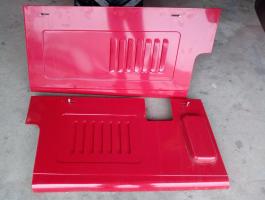 MTZ használt oldallap fémlemez bal és jobb oldalra