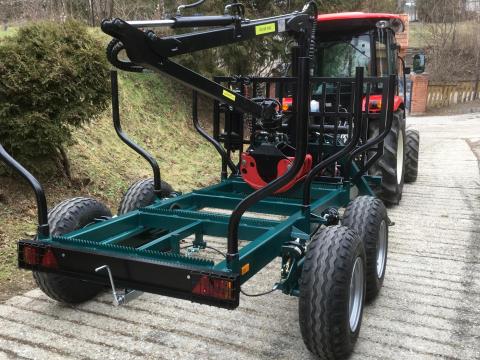 IGJ Farmermax ERD 65 HD1042 Erdészeti Pótkocsi daruval IGJ Farmermax ERD 65 HD1042 Erdészeti Pótkocsi daruval