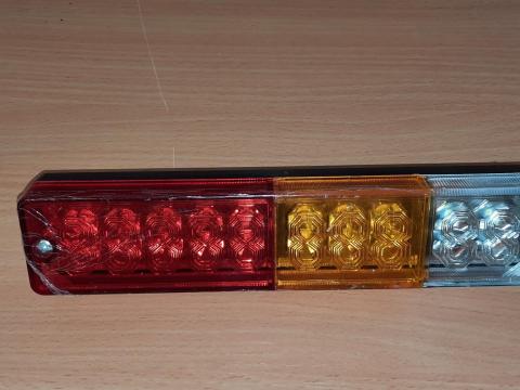 Utánfutó,  pótkocsi,  teherautó,  traktor,  LED hátsó lámpa 230x50 mm Utánfutó,  pótkocsi,  teherautó,  traktor,  LED hátsó lámpa 230x50 mm
