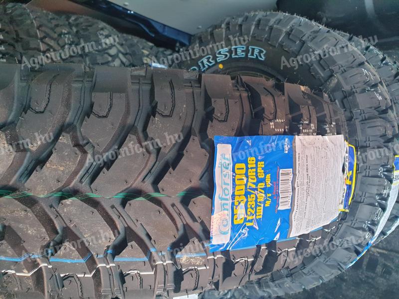 235/70R16 LT 110Q Comforser M/T új 4x4 terepgumi