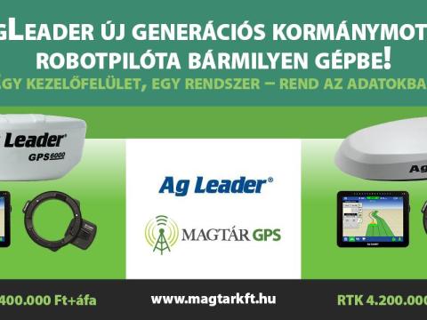 Ag Leader Steady Steer kormányautomatika EGNOS vagy RTK csomagban Ag Leader Steady Steer kormányautomatika EGNOS vagy RTK csomagban