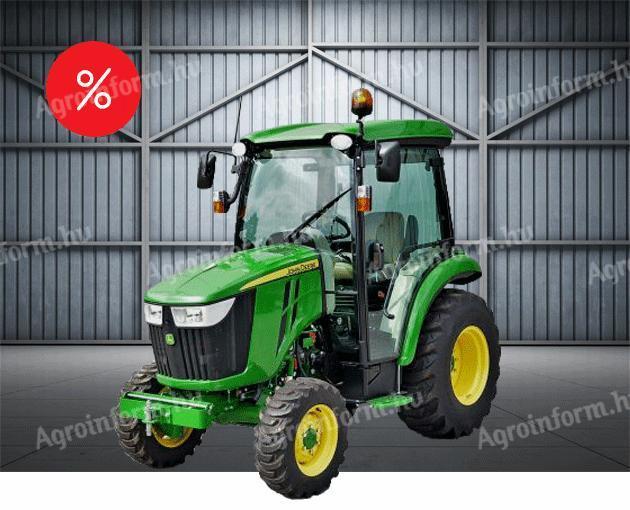 JOHN DEERE 3046R kompakt traktor - 45 LE - fülkés - ÚJ - 2 év GARANCIA - AKCIÓS ÁR