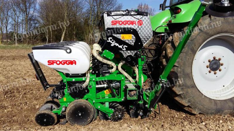 Sfoggia Sigma 5 6 soros szemenkénti pneumatikus vetőgép – Új