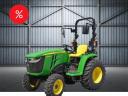 JOHN DEERE 3038E kompakt traktor - 36LE - ÚJ - 2 év GARANCIA - AKCIÓS ÁR