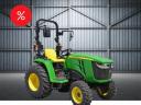 JOHN DEERE 3025E kompakt traktor - 25LE - ÚJ - 2 év GARANCIA - AKCIÓS ÁR