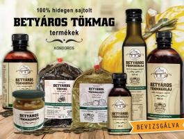 Tökmagolaj 100% hidegen sajtolt, napraforgó olaj 100% hidegen sajtolt