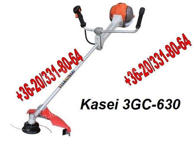 Bozótvágó Fűkasza Antivibrációs 63.3cm³/2.6Le * Kasei 3GC630 * Euro5ös motor,  2Év Jótállás