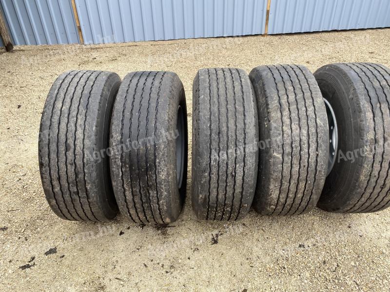 Pótkocsi gumik eladók,  385/65 R 22,5 méret