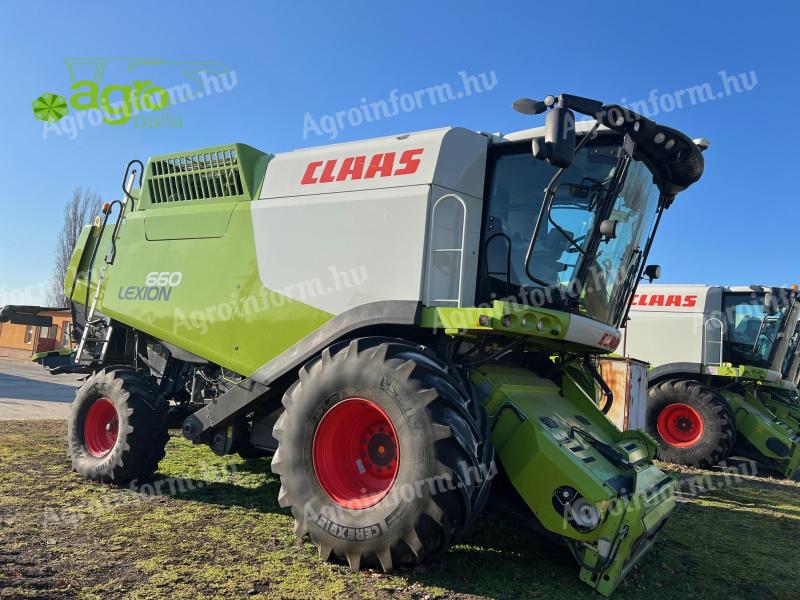 Claas - LEXION 660 NAGYON MAGAS FELSZERELTSÉGŰ