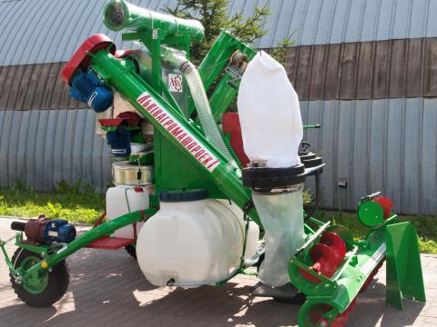 3-20 T/h csavázógép,  mobil és önjáró,  önfelszedő