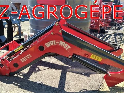 Új WOL-MET homlokrakodó MTZ-re, vizsgáztatáshoz szükséges dokumentumokkal Új WOL-MET homlokrakodó MTZ-re, vizsgáztatáshoz szükséges dokumentumokkal