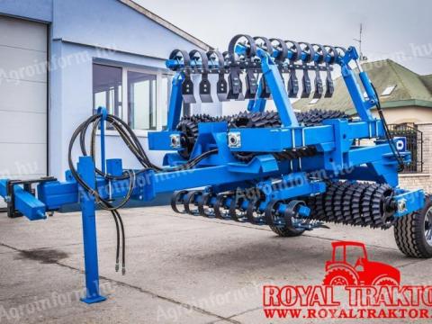 Agrimetal 5,6 m csillaggyűrűs henger simítóval Agrimetal 5,6 m csillaggyűrűs henger simítóval