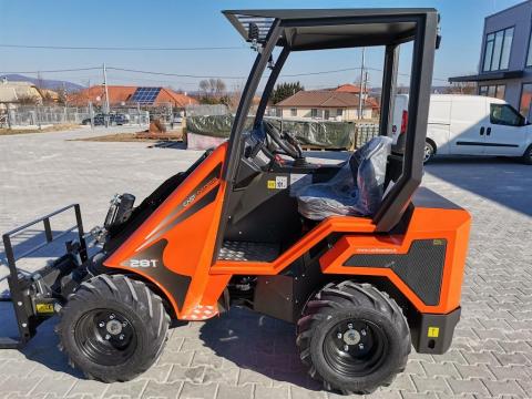 CAST 28T derékcsuklós rakodógép, olasz gyártmány