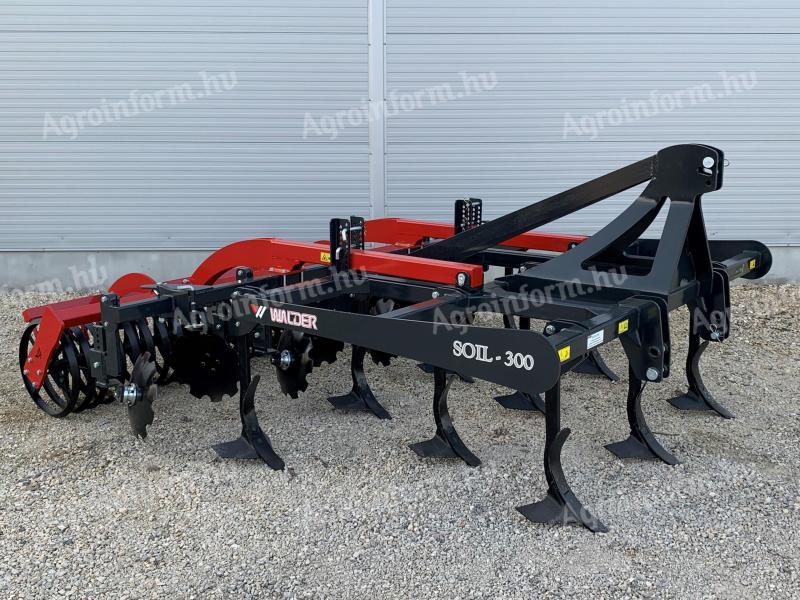 Walder Soil-300 szántóföldi kultivátor eladó