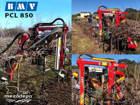 BMV PCL 850 A (3+3+3) előmetsző gép egyes függöny műveléshez KÉSZLET AKCIÓ BMV PCL 850 A (3+3+3) előmetsző gép egyes függöny műveléshez KÉSZLET AKCIÓ