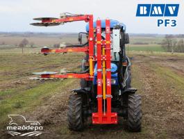 BMV PF3 előmetsző gép intenzív gyümölcsösbe