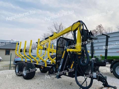 Új Hydrofast H9 darus erdészeti kiközelítő kocsi Új Hydrofast H9 darus erdészeti kiközelítő kocsi