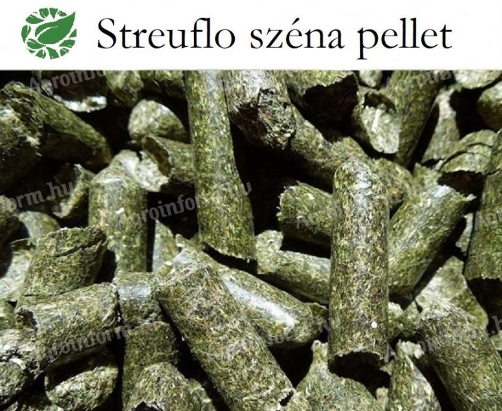 Streuflo széna pellet