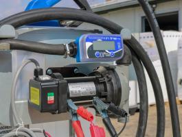 AdBlue kimérő 12V automata pisztollyal,  grátisz bekötőszettel IBC-re,  AdamPumps X-Blue