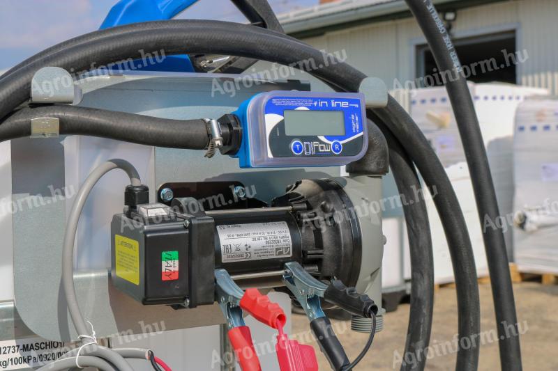 AdBlue kimérő 12V automata pisztollyal,  grátisz bekötőszettel IBC-re,  AdamPumps X-Blue