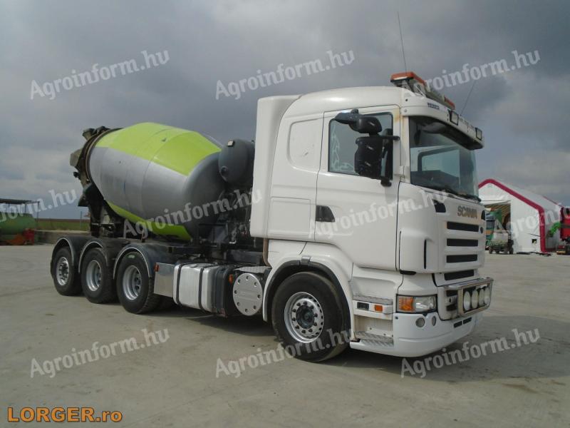 Scania R420 8×4 betonkeverő eladó