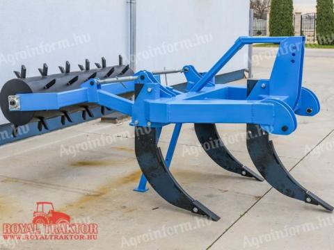 Agrimetal 3 késes altalajlazító tüskés hengerrel Agrimetal 3 késes altalajlazító tüskés hengerrel