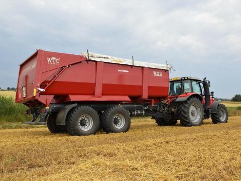 BIG 22.16 - hátra vagy kétoldalra billenthető platójú tandem pótkocsi - PÁLYÁZHATÓ