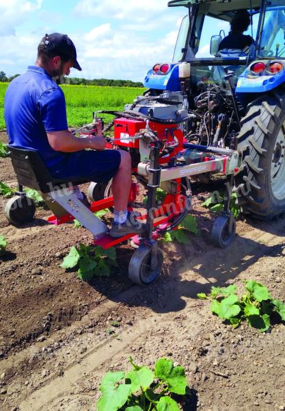 SPAPPERI kapálógép hidraulikus kezelés