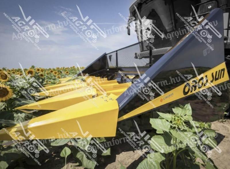 ÚJ 2025-ös OROS SUN napraforgó-betakarító adapterek
