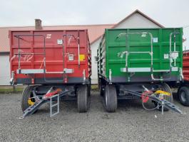 Zaslaw D-737 AA 14 t XL mezőgazdasági pótkocsi teljes felszereltséggel, állattartó pályázatra, akciós áron