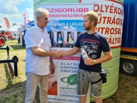 Green Plus égéskatalizátor gázolaj ECO címke tanúsítására 1000 literre Green Plus égéskatalizátor gázolaj ECO címke tanúsítására 1000 literre