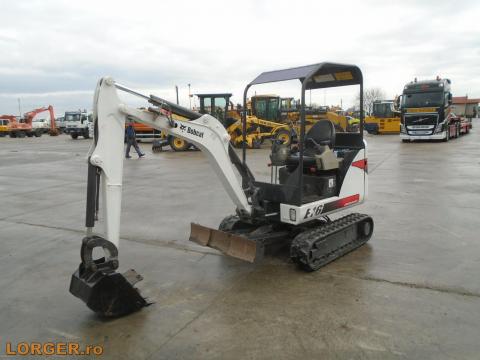 Bobcat E16 minikotró Bobcat E16 minikotró