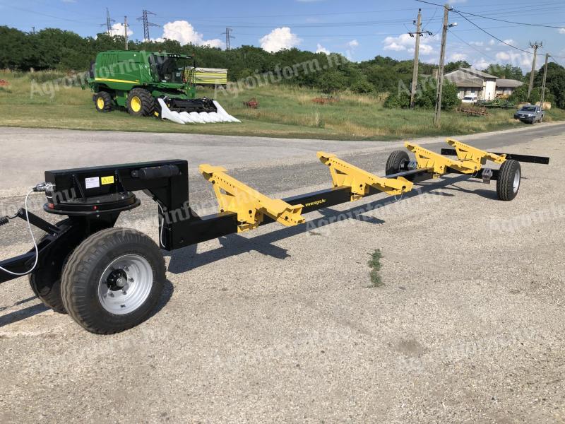 ÚJ! Kéttengelyes- forgózsámolyos vágóasztal szállító kocsik közvetlenül a gyártótól