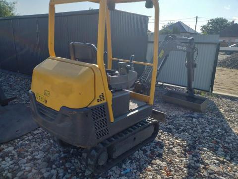 Volvo ec15b minikotró árokasó