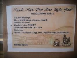 Füzesgyarmaton étkezési tojás eladó kis- és nagy tételben