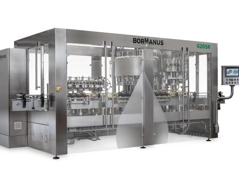 Gravimetrikus palackozó gép szénsavmentes italokhoz Gravimetrikus palackozó gép szénsavmentes italokhoz