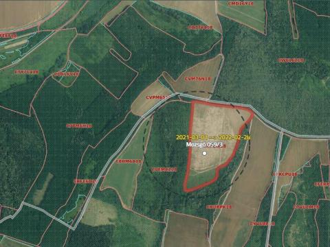 Mozsgó 059/3 HRSZ 16 ha szántó 766/17748 tulajdoni hányada eladó Mozsgó 059/3 HRSZ 16 ha szántó 766/17748 tulajdoni hányada eladó