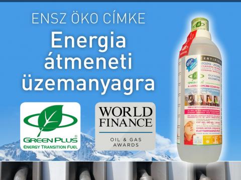 Diesel üzemanyag adalék kötelező használata és ENSZ minősítése GAZDASÁGI VILÁGDÍJAKAT hoz Diesel üzemanyag adalék kötelező használata és ENSZ minősítése GAZDASÁGI VILÁGDÍJAKAT hoz