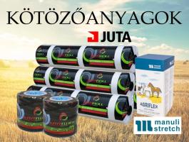 JUTA,  MANULI STRETCH BÁLAHÁLÓ - BÁLAMADZAG - CSOMAGOLÓ FÓLIA KÉSZLETAKCIÓ a DORKERNÉL