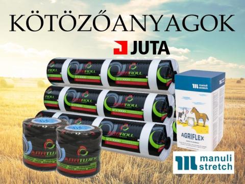 JUTA,  MANULI STRETCH BÁLAHÁLÓ - BÁLAMADZAG - CSOMAGOLÓ FÓLIA KÉSZLETAKCIÓ a DORKERNÉL JUTA,  MANULI STRETCH BÁLAHÁLÓ - BÁLAMADZAG - CSOMAGOLÓ FÓLIA KÉSZLETAKCIÓ a DORKERNÉL