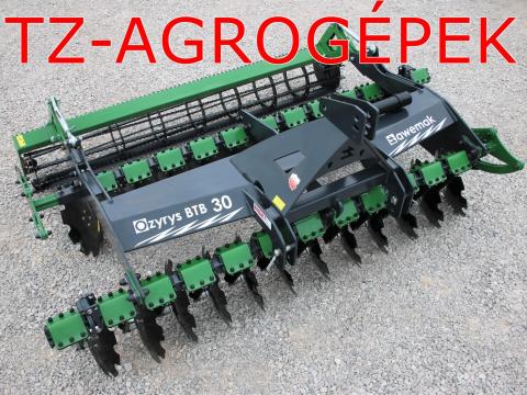 AWEMAK OZYRYS BTB függesztett rövidtárcsa több méretben, 100 cm sorok közötti távolsággal AWEMAK OZYRYS BTB függesztett rövidtárcsa több méretben, 100 cm sorok közötti távolsággal