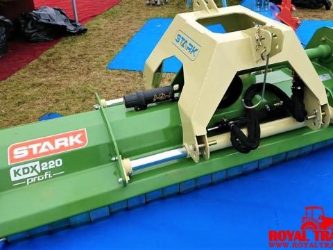 Új Stark KDX 220 Profi erősített szárzúzó - mulcsozó Új Stark KDX 220 Profi erősített szárzúzó - mulcsozó
